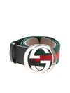 GUCCI WEB BELT WITH GG BUCKLE,411924 H917N 1060