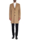 PAUL SMITH PURE CASHMERE COAT IN CAMEL COLOR