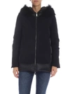 MAX MARA ZARA WINTER HYBRID DOWN JACKET IN BLACK