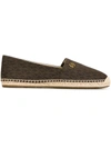 MICHAEL MICHAEL KORS LOGO PRINT 'KENDRICK' ESPADRILLES,40R6KNFP1B11335958