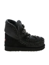MOU ESKIMO 18 CRYSTAL STARS trainers IN BLACK