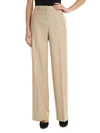 THEORY PALAZZO TROUSERS IN BEIGE