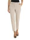 PESERICO PME STRETCH TROUSERS IN TAUPE COLOR