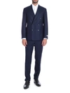 CANALI PINSTRIPED SUIT IN BLUE,BF02272.301 15486/50