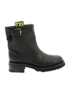 ASH TYCOON ANKLE BOOTS IN BLACK