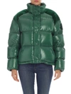 MONCLER CHOUETTE DOWN JACKET IN GREEN