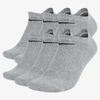 Nike Everyday Cushioned Training No-show Socks (6 Pairs) In Grey