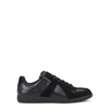 Maison Margiela Black Replica Suede Panel Leather Sneakers