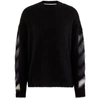 OFF-WHITE ROUND-NECK SWEATER,OMHA036R20B02023/1088