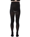 Spanx Mama Maternity Mid-thigh Shaping Tights In Very Black
