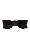 DONNI LULU VELVET BOW BARRETTE,744611