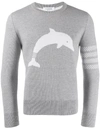 THOM BROWNE DOLPHIN ICON JUMPER