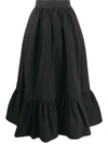 VALENTINO MICRO-FAILLE FULL SKIRT