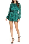 ALI & JAY CALL ME LONG SLEEVE ROMPER,710-0635