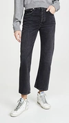 AGOLDE RIPLEY MID RISE STRAIGHT JEANS