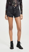 Agolde Dee Super High Rise Shorts Exhibit 26 In Crash