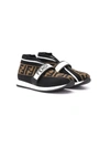 FENDI FF SLIP-ON SNEAKERS