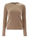 GANNI PULLOVER WITH CRYSTAL BUTTONS,11168727