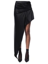 ALEXANDER WANG ASYMMETRICAL SKIRT,1WC1205147 001