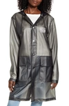 RAINS X PEANUTS WATERPROOF HOODED RAINCOAT,RAINSCOATY