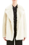 THEORY TOSCANA REVERSIBLE SHEARLING COAT,J0900404