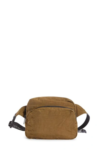 Baggu Nylon Belt Bag In Kelp