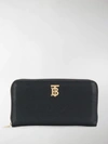 BURBERRY MONOGRAM PLAQUE ZIP-AROUND WALLET,14697313