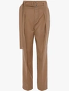 JW ANDERSON BELTED TAPERED TROUSERS,14654256