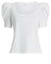 A.L.C Rumi Puff Sleeve T-Shirt,060041753839