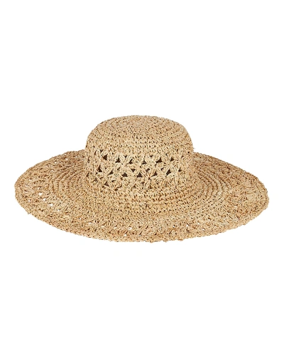 Avenue Cetara Straw Sunhat In Beige