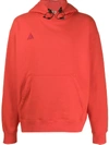 Nike Acg Hoodie In Red