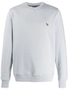 Ps By Paul Smith Crew Neck Pullover In Blue