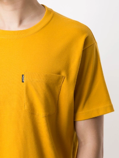 Osklen Chest Pocket Big Colour T-shirt In Yellow