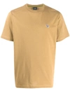 Ps By Paul Smith Crew Neck Logo T-shirt In Brown