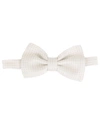 Dolce & Gabbana Jacquard Bow Tie In White