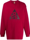 Nike Acg Long-sleeve T-shirt In Red