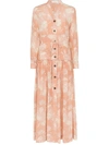 CHLOÉ FLORAL PRINT MAXI-DRESS