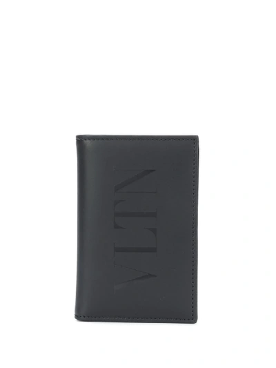 Valentino Garavani Vltn Billfold Wallet In Black