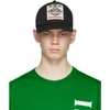 Gucci Men's International Logo Baseball Hat In 1000 Black