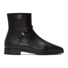 GUCCI GUCCI BLACK DOUBLE G ROSIE BOOTS