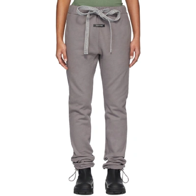 Fear Of God Grey Core Lounge Pants In 030 Godgrey