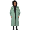 FEAR OF GOD FEAR OF GOD GREEN SIXTH COLLECTION HOODED RAINCOAT