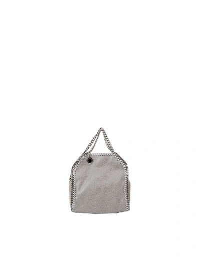 Stella Mccartney Tiny Falabella Bag In Grey