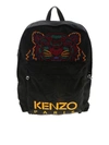 KENZO XL TIGER BACKPACK IN BLACK