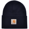 Carhartt Carharrt Wip Acrylic Watch Beanie Hat I020222.06 In Navy