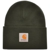 Carhartt Watch Beanie Hat Khaki In Khaki