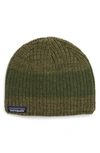 Patagonia Speedway Wool Blend Beanie In Sage Khaki