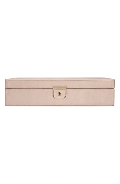 Wolf Palermo Medium Rose Gold Jewelry Box 213216 In Gold Tone,pink,rose Gold Tone