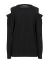 Alberta Ferretti Sweaters In Black