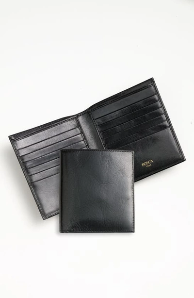 Bosca Old Leather Card Wallet In Black